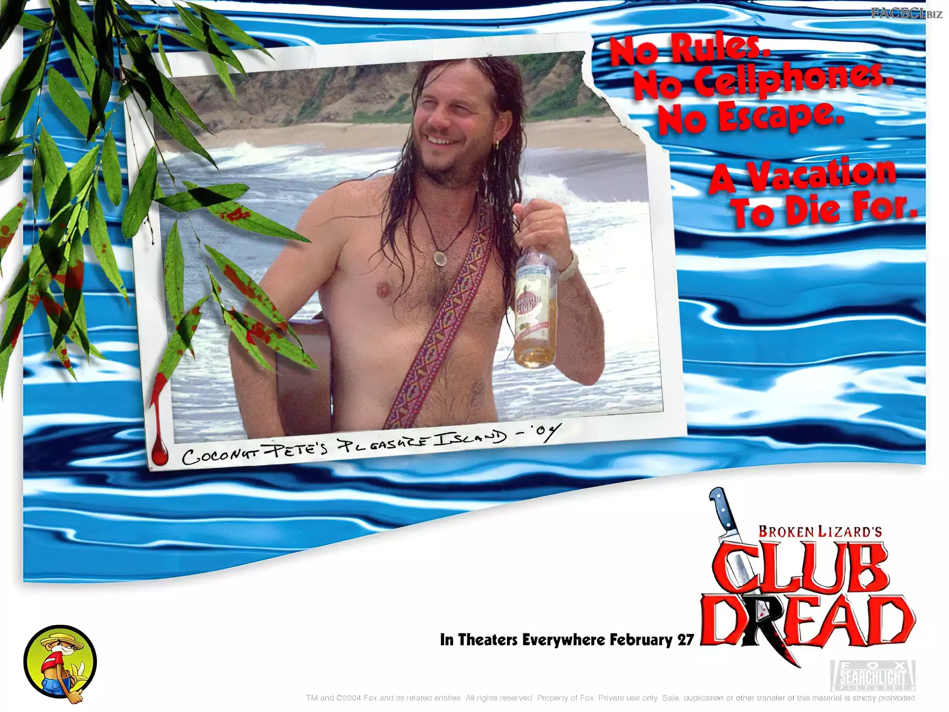 butelka, Club Dread, Bill Paxton